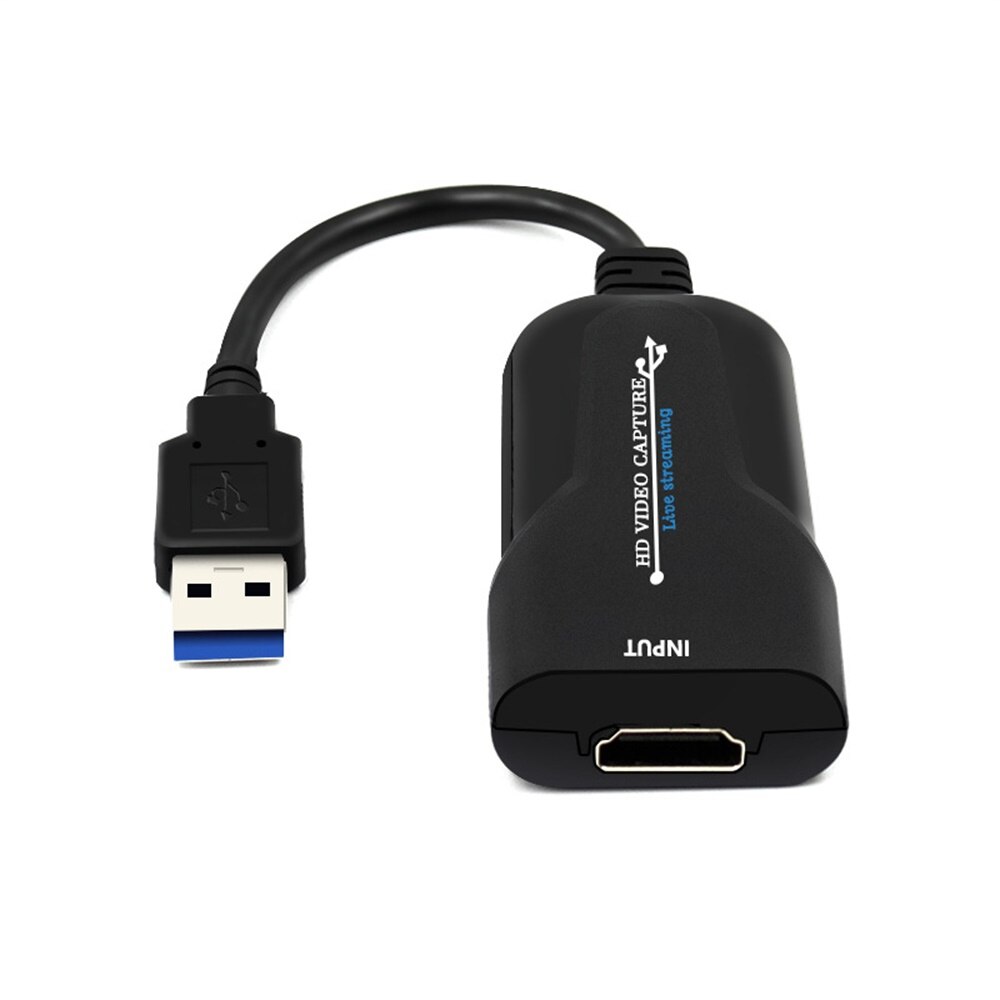 Tarjeta de captura de vídeo HDMI a 2,0 USB UVC HD, 1080P para grabadora DVD para grabar juegos en tiempo real