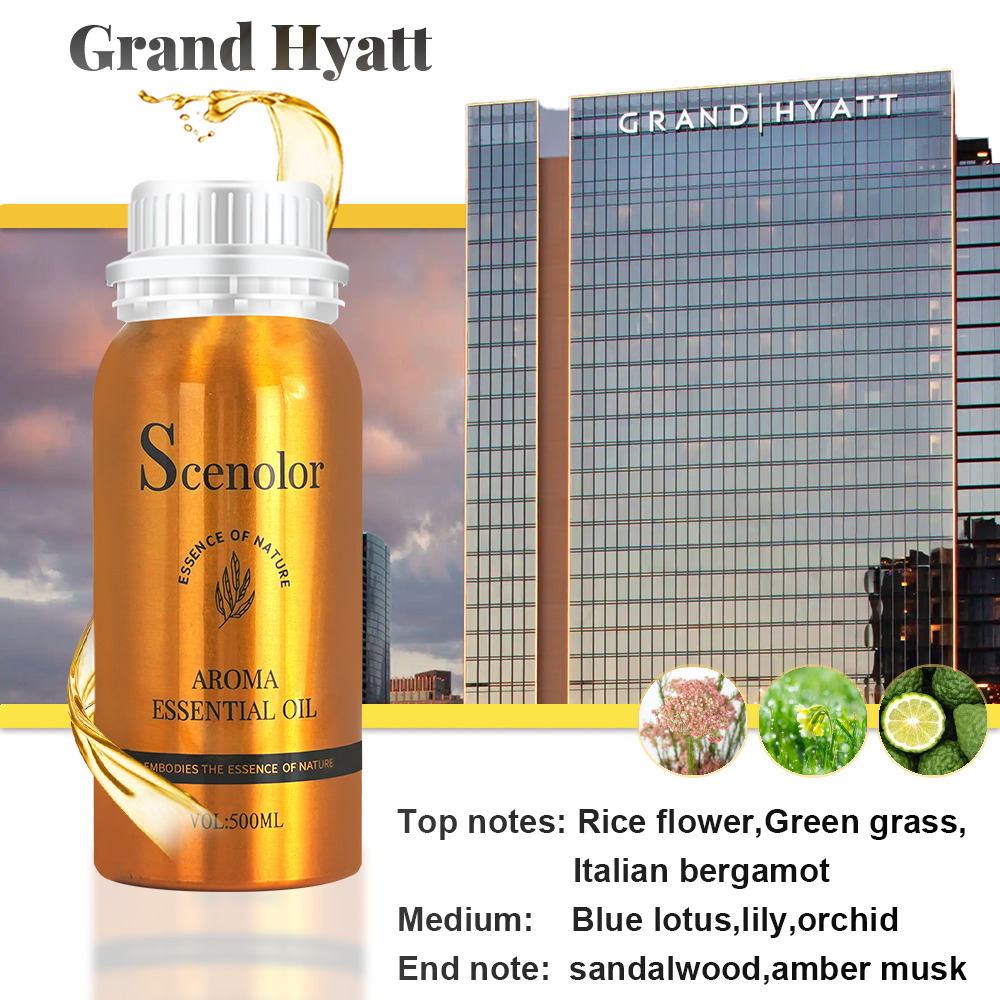 Difusor de fragrância para quarto de hotel, 500ml, para casa, ambientador, dispositivo de perfume, purificador de ar, umidificador, carro, óleo essencial: laranja
