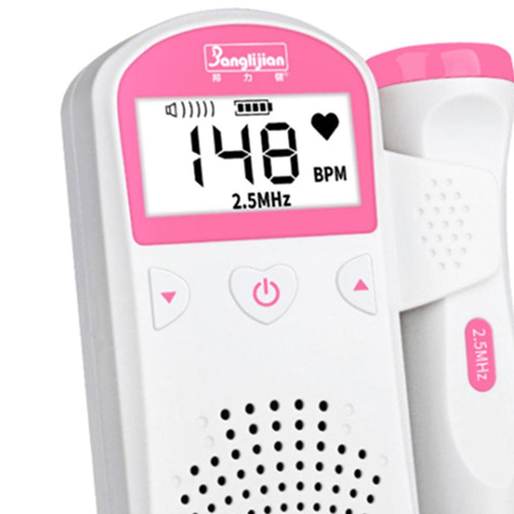 Pregnant Mother Fetal Heart Monitor Home Radiation-Free Fetal Heart Monitor Fetal Heartbeat Doppler Fetal Heart Monitor