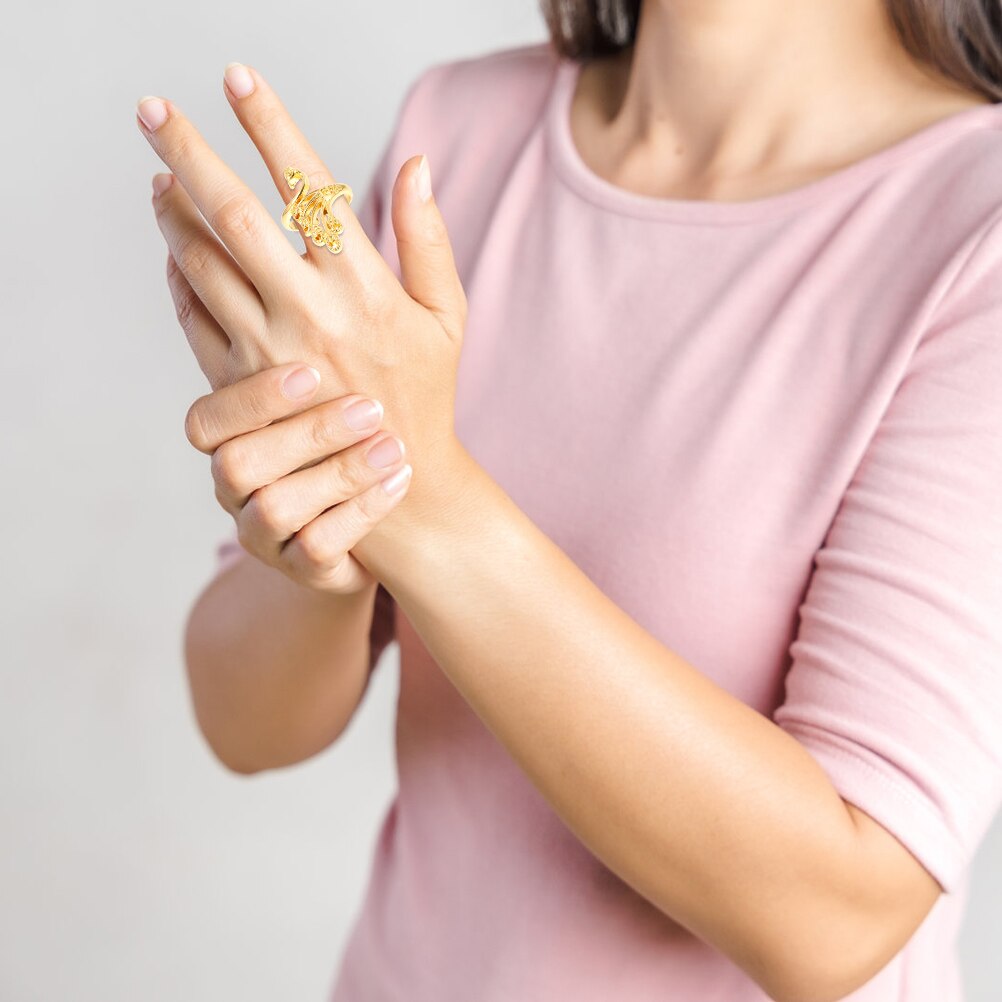 5pz anelli per maglieria anelli intrecciati semplici anelli aperti anello per dito ornamento