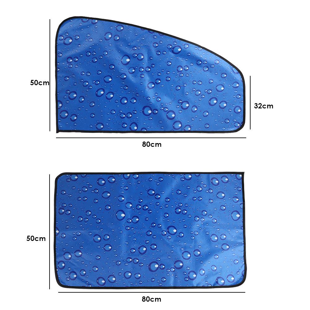 Auto Zonnescherm Zomer Magnetische Uv-bescherming Gordijn Side Window Zonneklep Auto Styling Milieuvriendelijke Zonneschermen