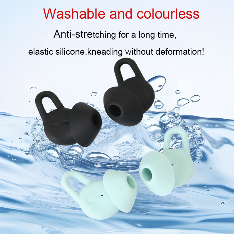 6 pezzi auricolari in silicone per HUAWEI Freelace pro2 auricolari auricolari Freelace pro 2 punte per auricolari cuffie tappi per le orecchie