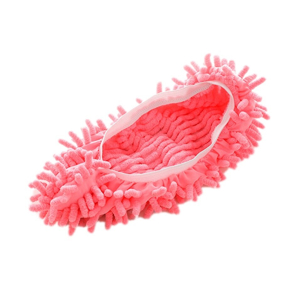 Fregona mágica para suelo, 2 uds., fregona para polvo, limpiador de suelo para casa, limpieza de polvo para pies: Pink 1pcs
