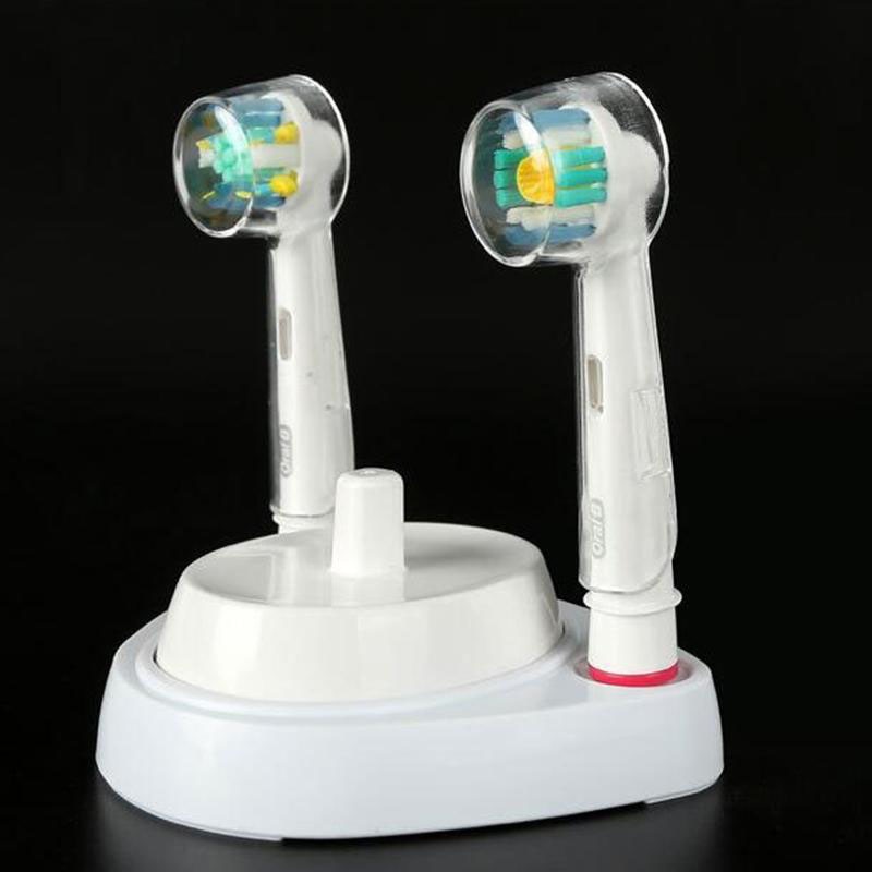 2 Pairs Tandenborstel Cover Case Voor Oral-B Vervanging Borstelkop Stofdicht Bescherming Cover Voor Orale-B Serie Tandenborstels