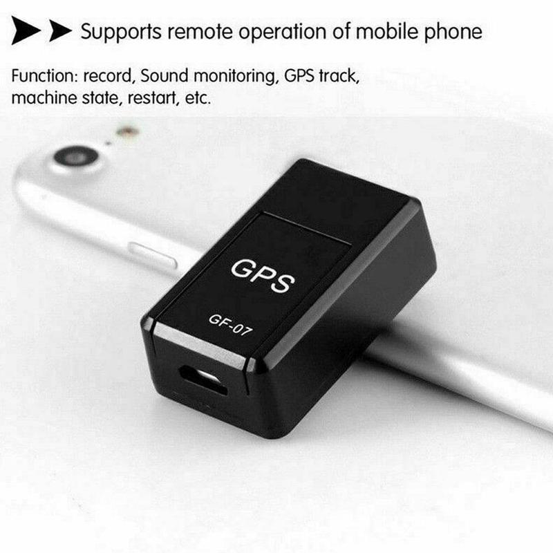 GF07 Mini Car Tracker GPS Real Time Tracking Locator Standby GSM Conte GPS Magnetic Remote Tracker Tracker Locator Long GPS R4F2