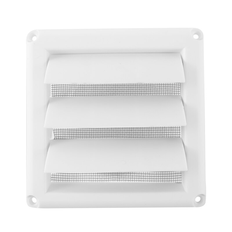 ! Dryer Vent Cover Air Vent Grille Cover Wall Duct Ventilation Grill Louvered Vent Cover ABS Louvre Air Vent Grille: Default Title