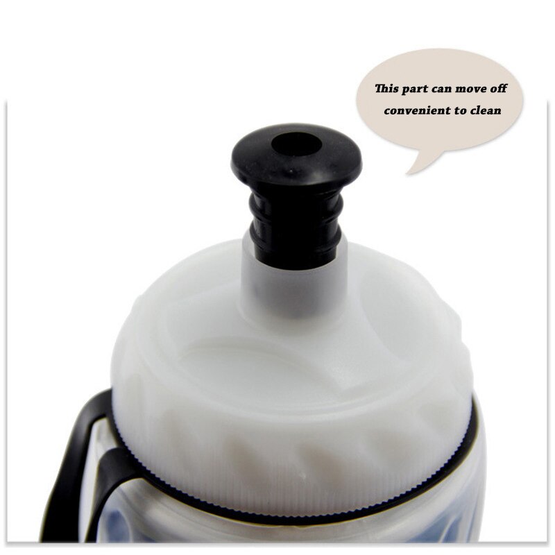Botella de agua a presión para deportes al aire libre, accesorio de plástico para mantener el agua fría, aislamiento de doble capa, U0001
