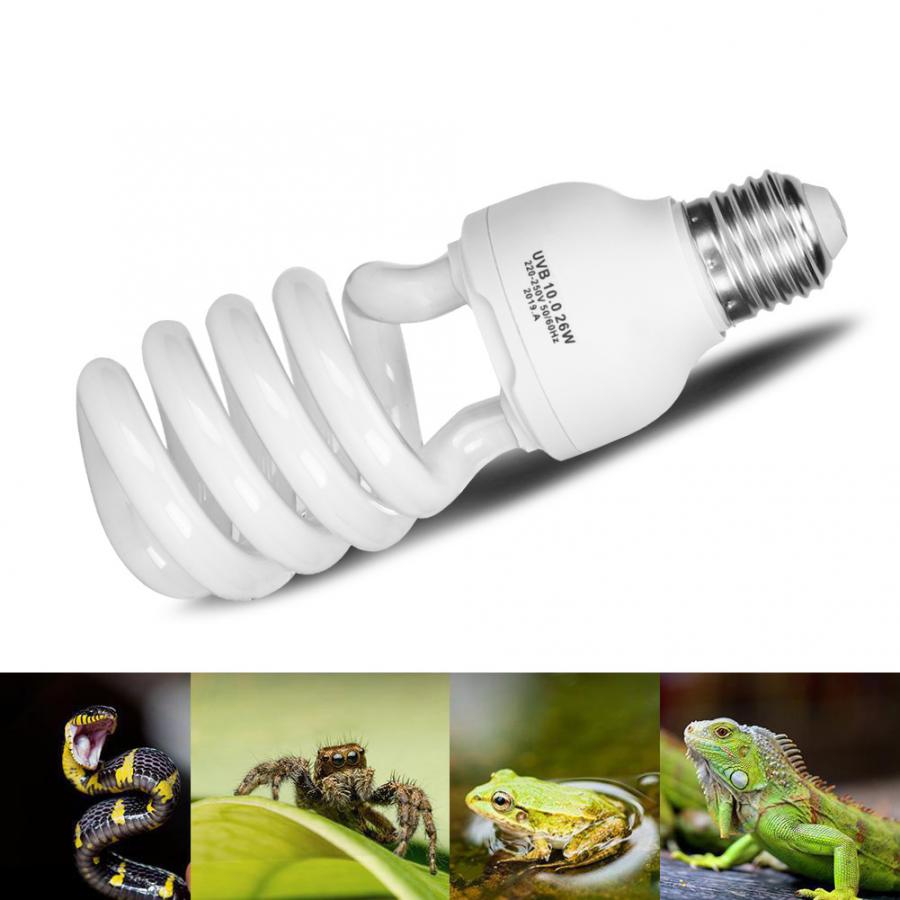 26W Habitat Verlichting E27 Woestijn Reptiel Terrarium Lamp Uvb Calcium Ultraviolette Lamp 220-250V 10.0 Schildpad Reptiel gloeilamp