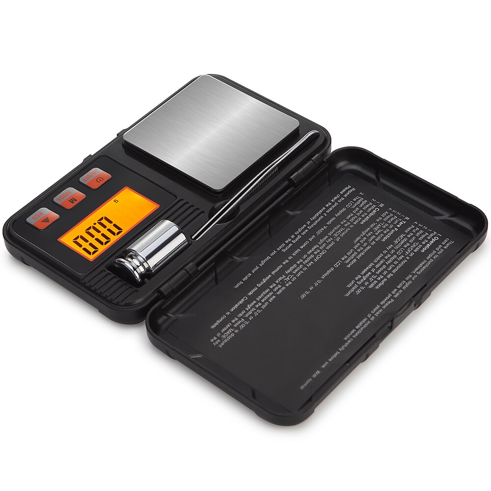 Báscula Digital de miligramos, balanza de joyería portátil de 200g/0,01g, Mini báscula de cocina para hornear con caja de herramientas, báscula de quilates