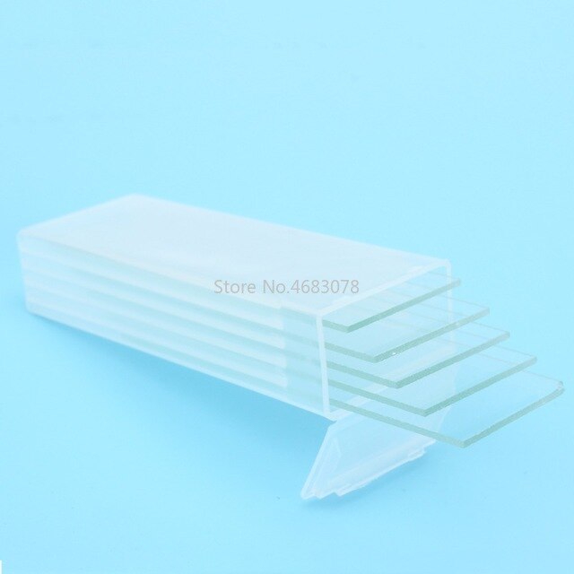 Reusable Laboratory Educational Double Flats slides Microscope Blank Glass Slides Lab Consumables for Liquid Specimen