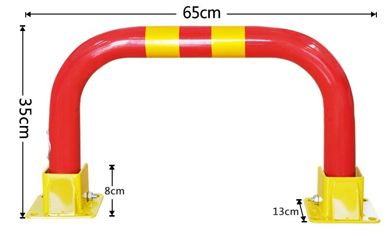 Zamknięcie robić bramy smoka suwnica samochodowa automatyczna blokada łuk poręcz guar bar bariera energochłonna parking zatrzymaj blokadę ziemi