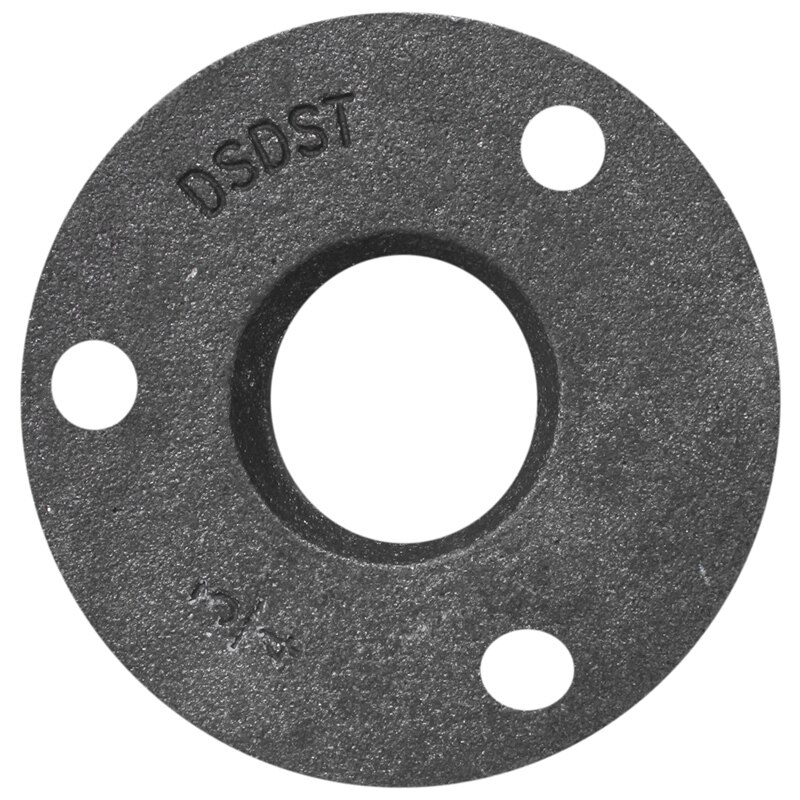 1,27 Cm (1/2 Zoll) Schwarze Temperguss-Rohrverschraubungen (30 Stück) – Flansch-Tees & Ellenbogen Für DIY-Möbel & Industrie-Look