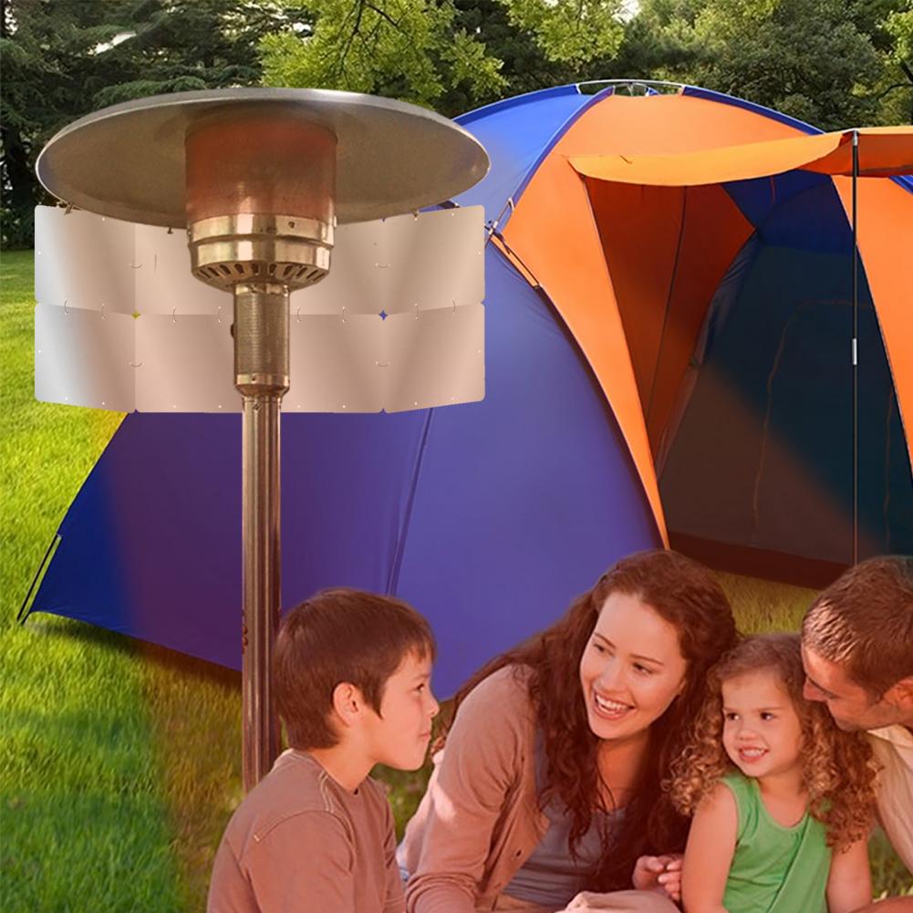 1 Set Good Durable Waterproof Outdoor Heat Focusing Reflector Panel for Courtyard Heat Reflector Shield Heater Reflector