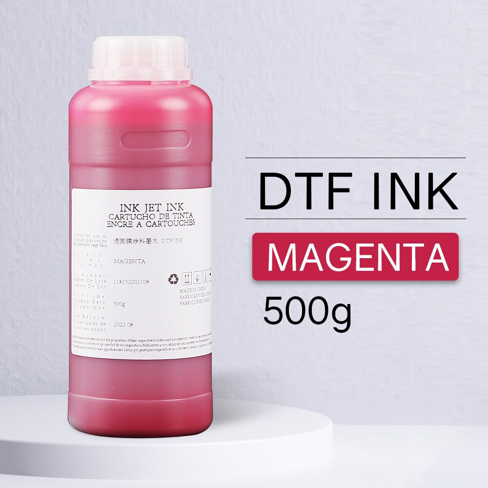 DTF tinte für alle drucker Epson L1800 L805 L800 R1390 R2000 P400 XP1500 XP600 TX800 4880 7880 R2880 DTF wärme transfer tinte: 500ml Magenta DTF