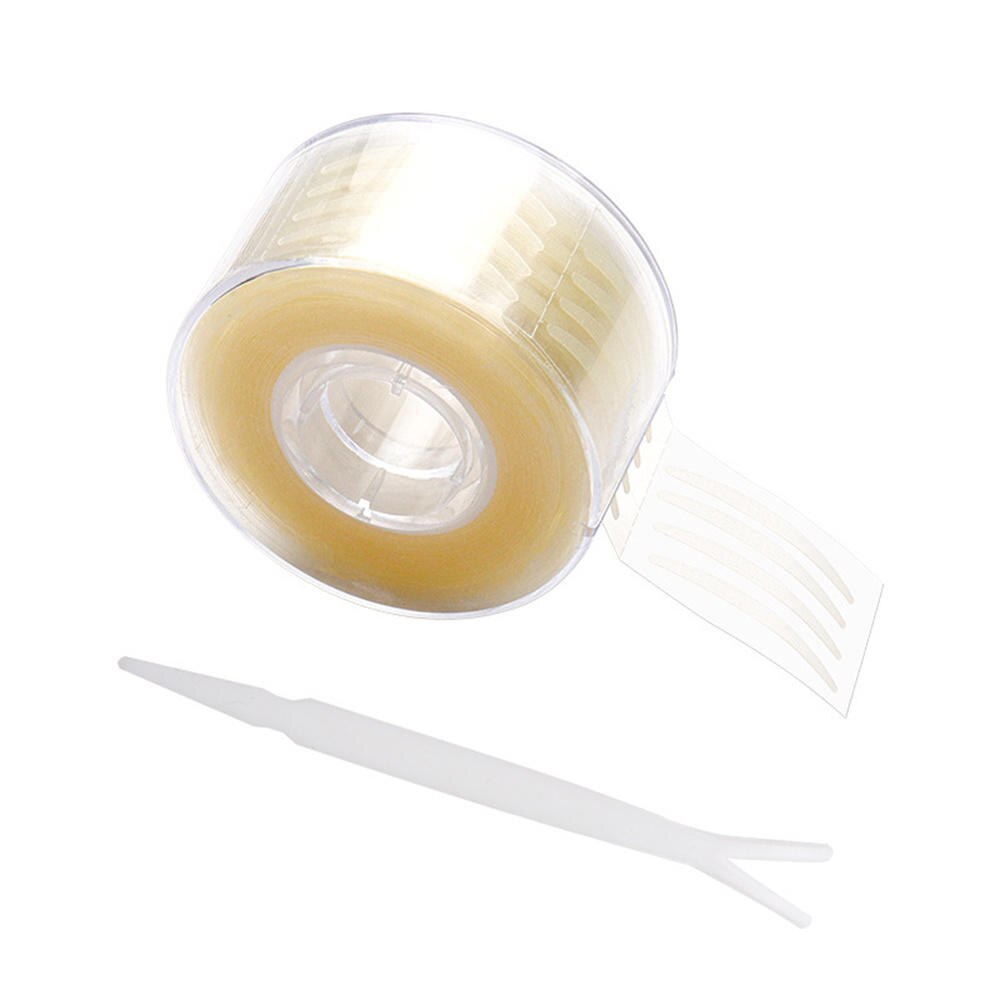 600 Stks/doos Grote Ogen Make Ooglidcorrectie Sticker Onzichtbare Dubbele Ooglid Tape Vouw Zelfklevende Stickers S/L Clear Beige cosmatic Tool: Circle S