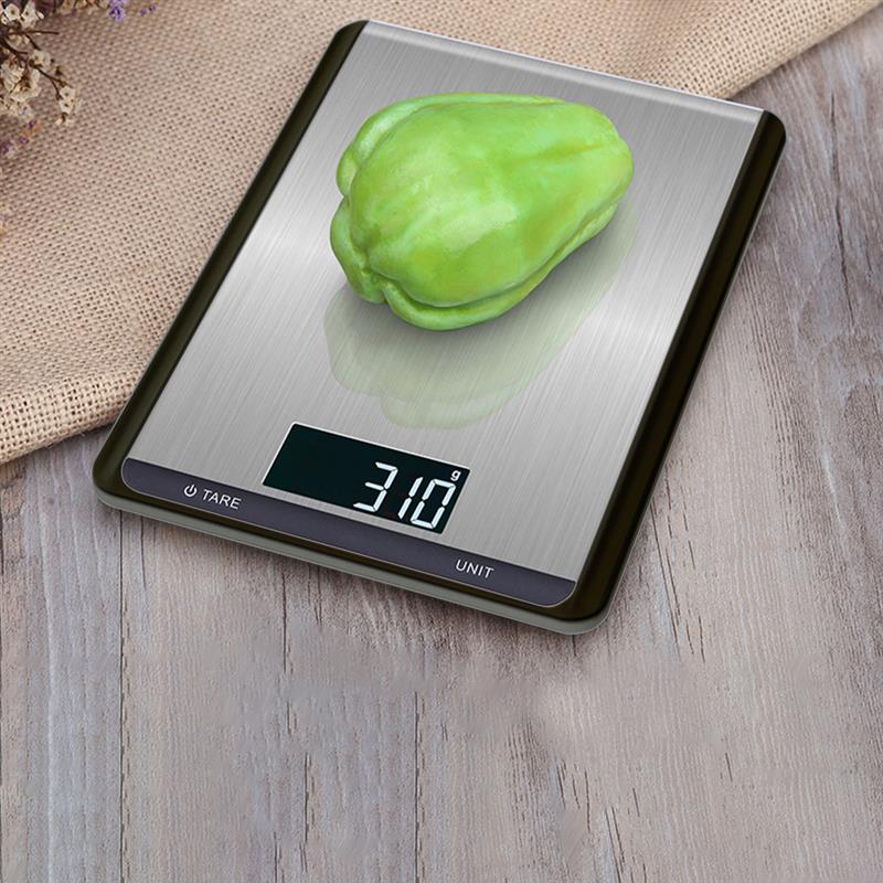 Digital Kitchen Food Scale Electronic Balance Stainless Steel Multifunction Measuring Weight Tool LCD Electronic Gram Scale