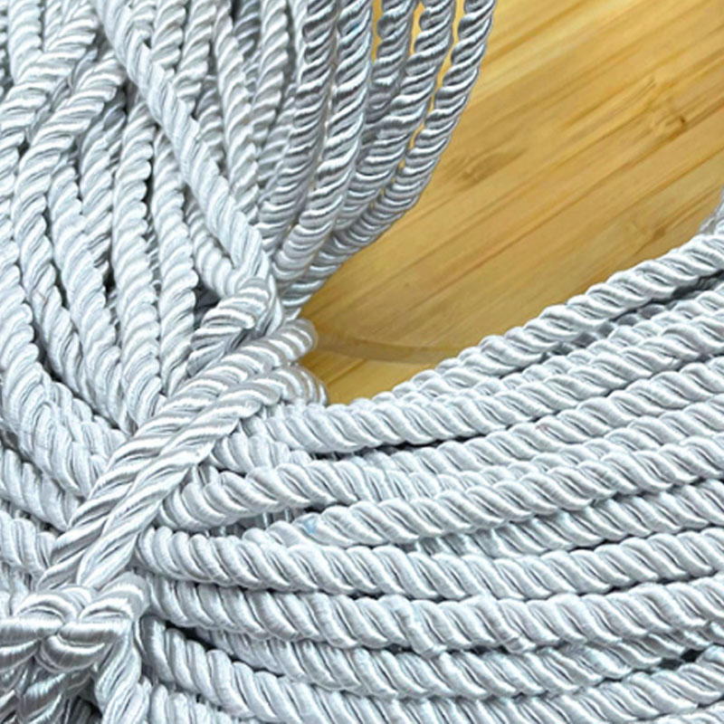 5mm 10m cabo torcido corda guarnição artesanato decorativo corda de náilon cordão artesanal para costura artesanato estofamento decoração de casa: Arma De Metal