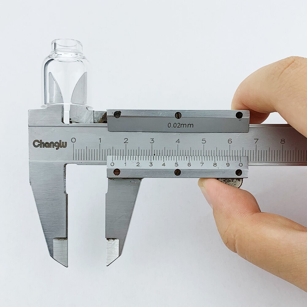 Clear Pyrex Welding Stubby Gas Lens Glass Cup #5 For Tig WP-17/18/26 Torch