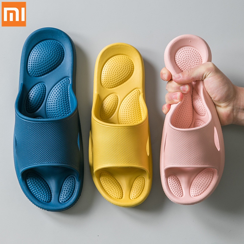 XiaoMi mijia slippers EVA soft bottom comfortable non-slip wear-resistant shock absorption summer sandals home bathroom