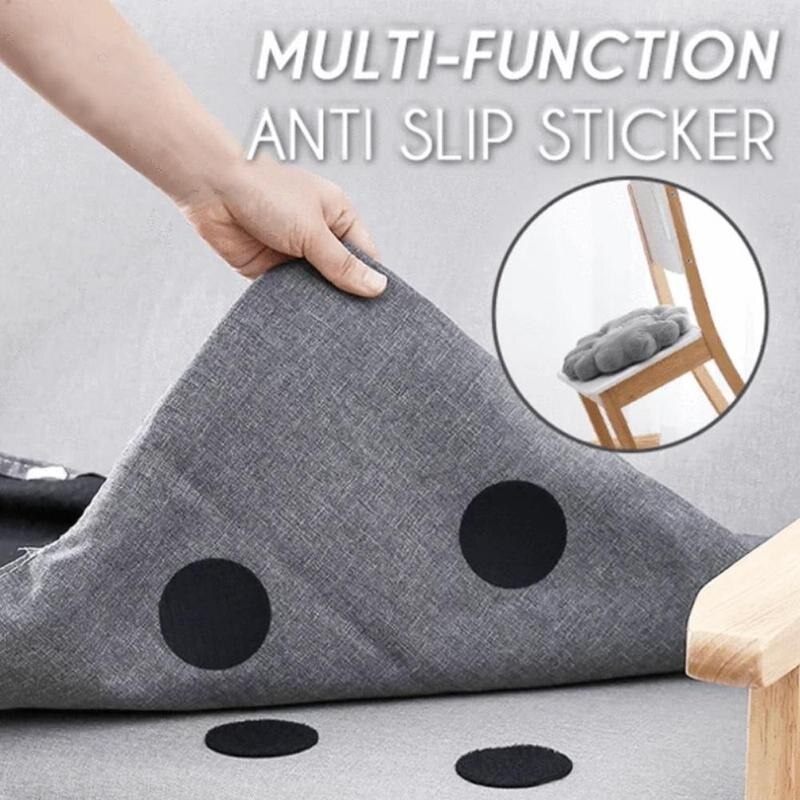 5Pairs/lot 60mm Strong Self Adhesive Fastener Dots Mat For Bed Anti Carpet velcros Slip tape Sofa Sheet Mat adhesive Sticke N8P2
