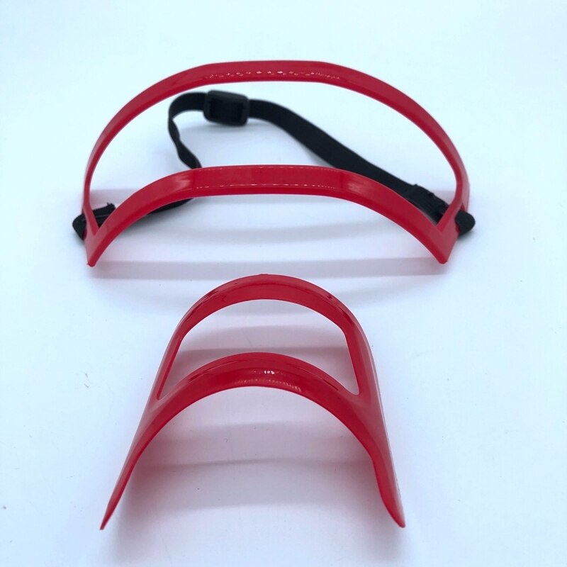 1 conjunto de molde para corte de cabelo e pescoço, barba, modelador, ferramenta estêncil, acessórios para penteado do cabelo, faça você mesmo: Red Set