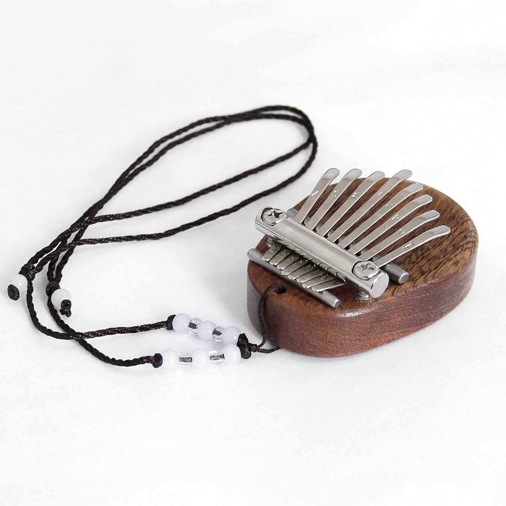 8 Toetsen Kalimba Draagbare Duim Piano Vinger Percussie Mini Thumb Piano 8 Tone Leuke Draagbare Muziekinstrument Kerstcadeau