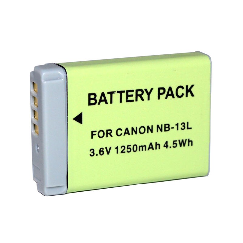 Batterie de NB-13L pour Canon PowerShot G1x Mark III G5X G7X G9X Mark II SX620HS SX720HS SX730HS SX740HS chargeur de Batteries de caméra