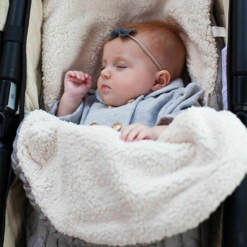 -né bébé swaddle sac de couchage enfants hiver sac de couchage enveloppe enfants infantile poussette chancelière bébé sac de nuit