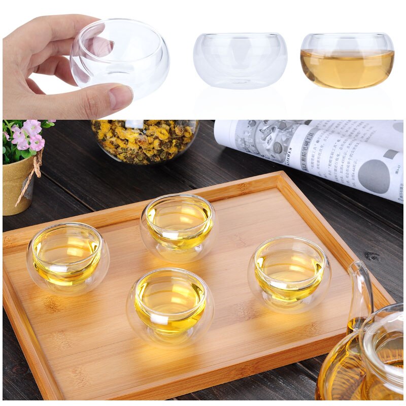 Coffee Mugs Insulated Thermal Glass Tea Cup Dining Glass Glass Cup Dining Glass