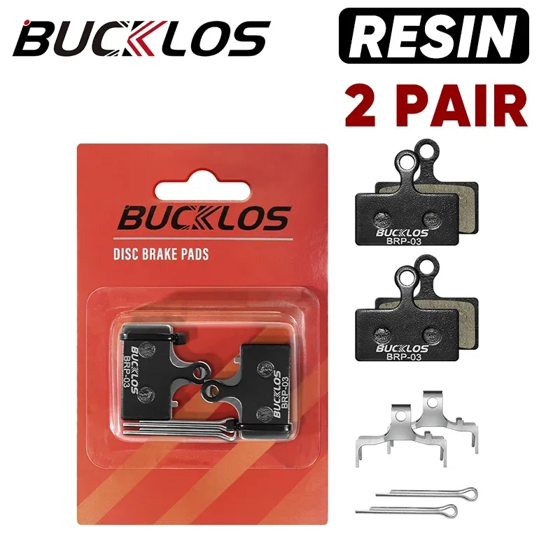 BUCKLOS Harz Scheibenbremsbelag Für SHIMANO G01S Verschleißfeste Hydraulische Bremsbeläge MTB Bremsbeläge für G03C G05S Radfahren Teile: Gelb