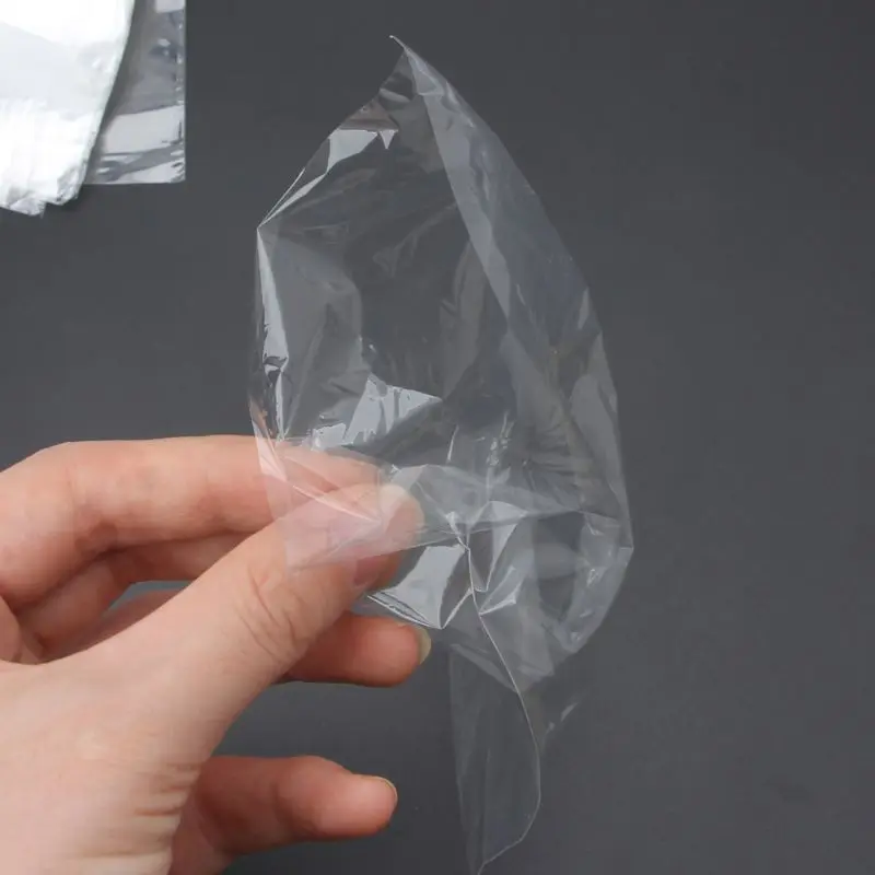 100 Stuks Krimpzakken Transparante Krimpfolie Zakken Heat Seal Film Tas voor Zeep Flessen Ambachten Potten Kleine 4x6