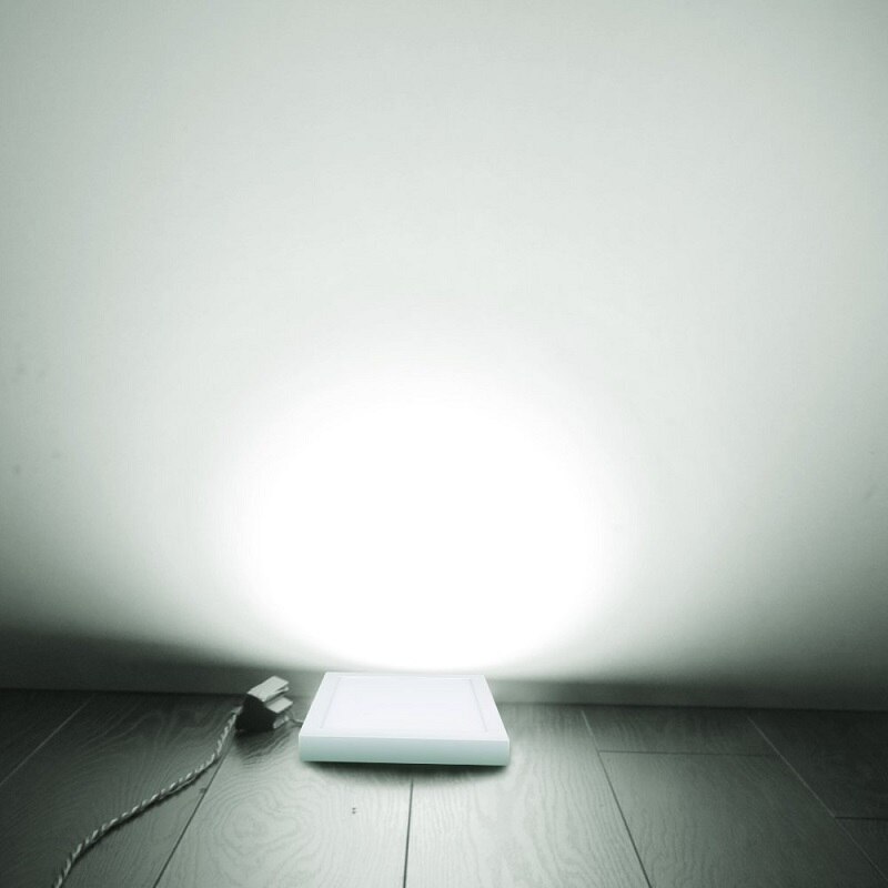 T-sunrise ultraohut led-paneeli neliömäinen alasvalo kattolamppu led-valo upotettu valaisin led olohuoneen toimistokeittiöön: 6000k kylmää valkoista / 32w neliö