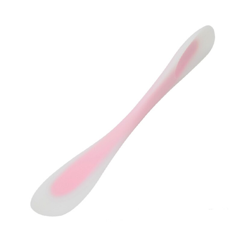 Bakken Spatel Voor Broodjes Dubbele Siliconen Spatel Cookie Pastry Schraper Taart Spatel Gebak Keukengerei: pink