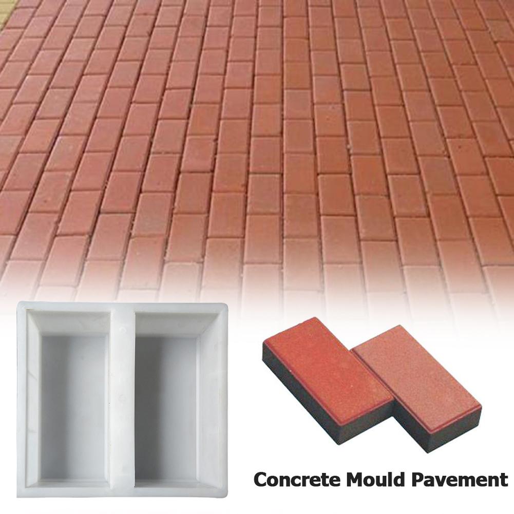 Garden Pavement Mold Courtyard Walkway Path Concrete DIY Paving Cement Road Mold Enjoy Diy's Personal Concept Of Reusability