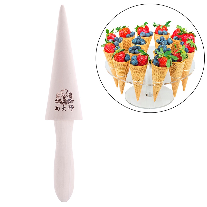 1 pc diy cone sorvete rolo gadgets cozinha taper sorvete ferramentas de cozimento para acessórios de cozinha sorvete molde