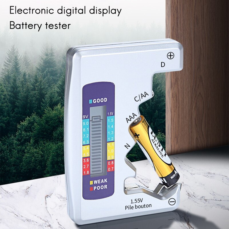 Battery Tester Battery Level Tester Dry Cell Battery No.7 No.5 No.7 No.5 Digital Display Voltage Display