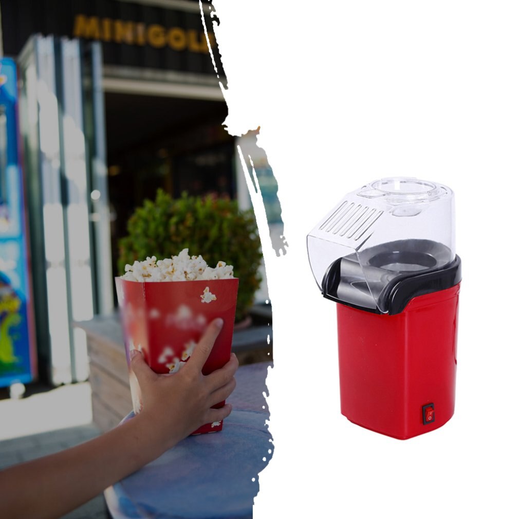 Husholdning elektriske popcorn værktøj blow-type mini majs popcorn maskiner elektrisk majs popping maskine popcorn maskine
