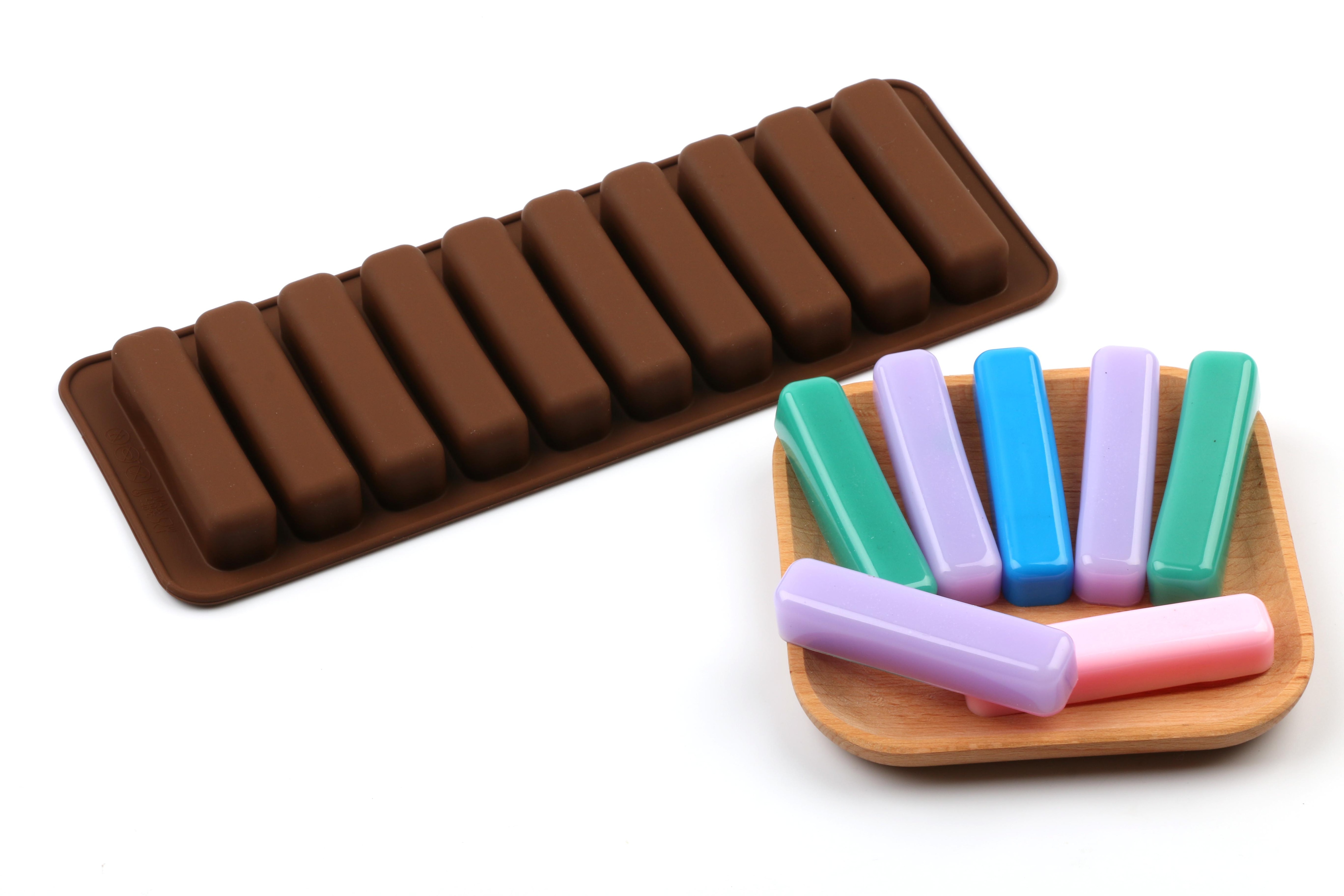 3d siliconen chocoladevormen in de vorm van een vinger, bakvorm voor koekjes, snoepgoed, gebak, niet plakkerig, herbruikbaar