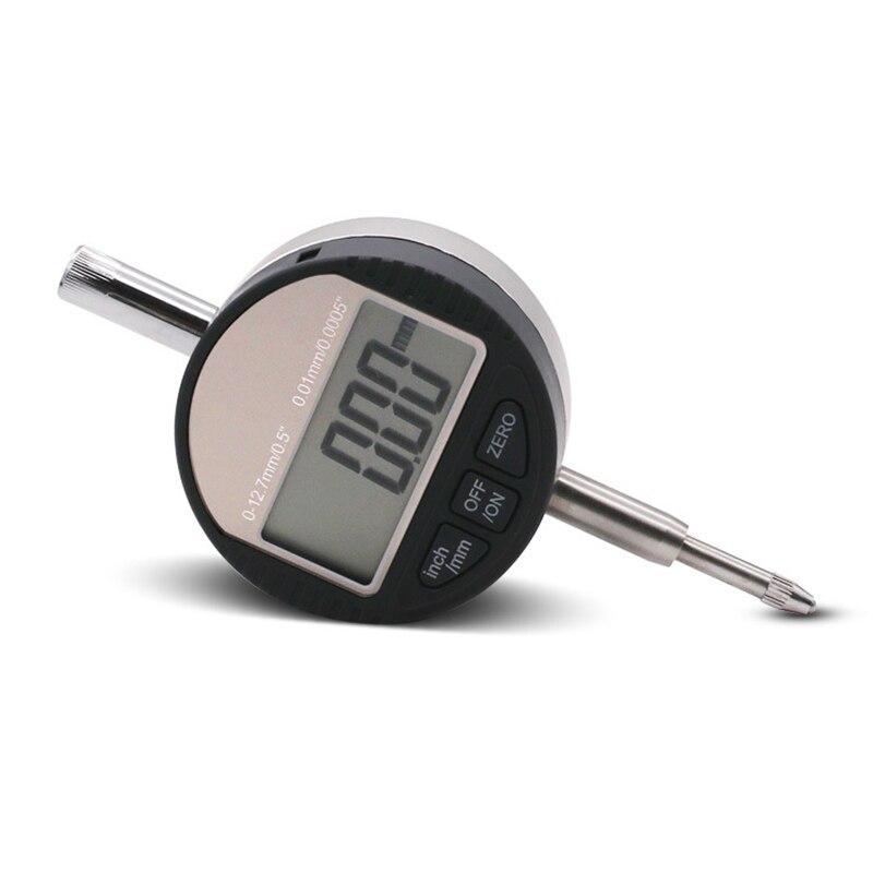 Electronic Digital Dial Indicator Micrometer 0.001mm/0.00005" Probe Gauge Range 0-25.4mm/1" Precision Measuring Tool