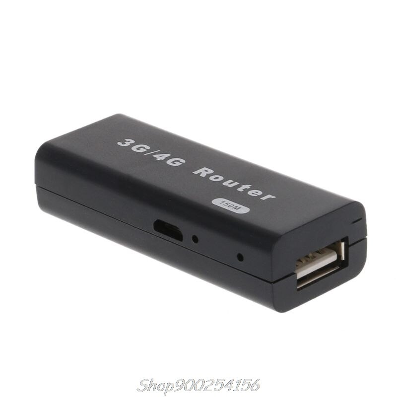 Mini Draagbare 3G Wifi Wlan Hotspot Ap Client 150Mbps Usb Draadloze Router S21 20 Dropshpping