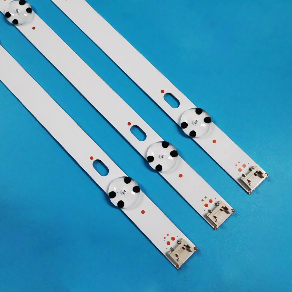 3pcs LED backlight strip for LG 43UK6300PLB 43LJ610V 43LJ510V 43LJ624V 43LJ634V 43UJ651V 43UJ701V 43UJ65_UHD_L A LC43490074A