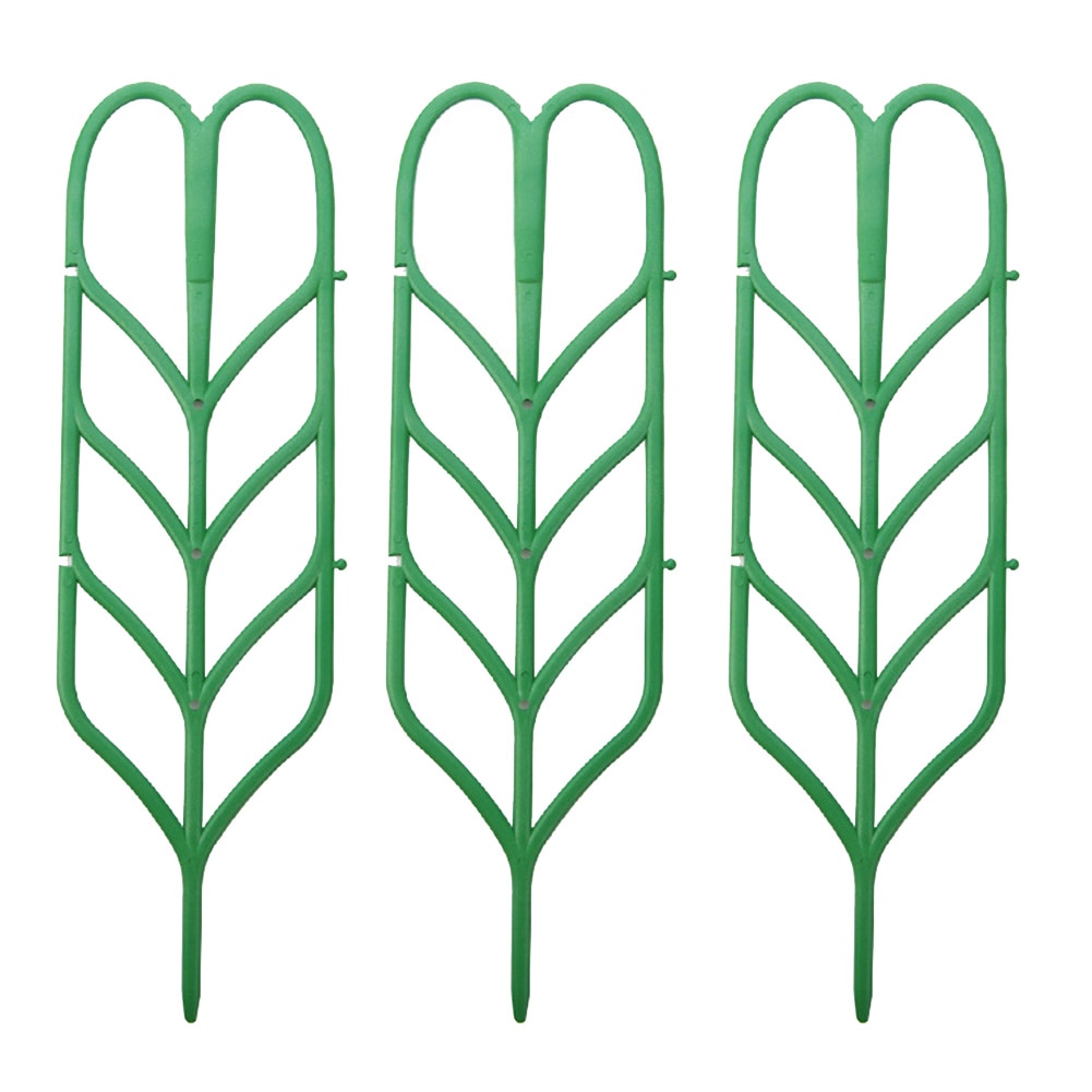 3 stk gør-det-selv mini espalieramme plante kunstig klatre blomsterstativ haveredskabsstativ støtte plantestøtteramme bevarelse