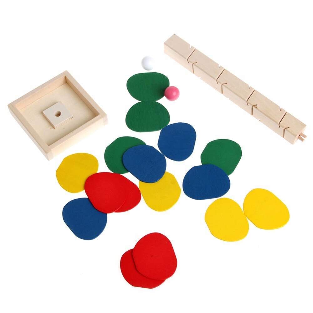 Palla di legno Pista di Albero Giocattoli Del bambino Dei Capretti Dei Bambini di Intelligenza Giocattoli Educativi Regalo