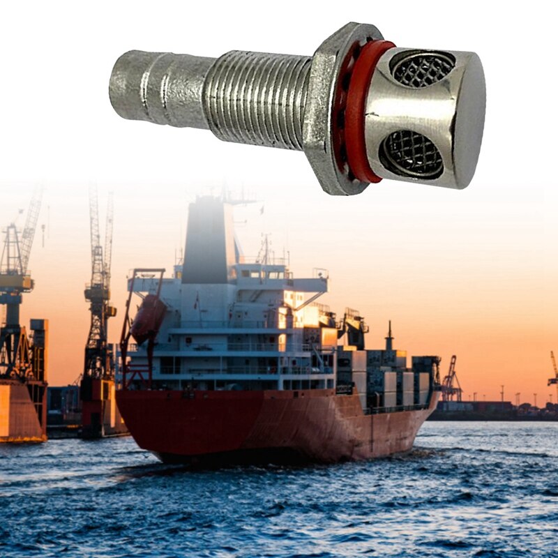 Marine Grade 316 Stainless Steel Gas Fuel Tank Vent Through Hull Boat Yacht Accessories