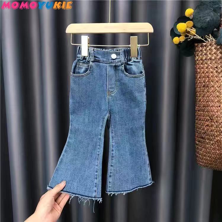 freundlicher fest Jeans Lange Hosen Hosen Jungen mädchen Klassische Denim Hosen Baby Jeans Herbst Winter Kleidung für 2-8 jahre