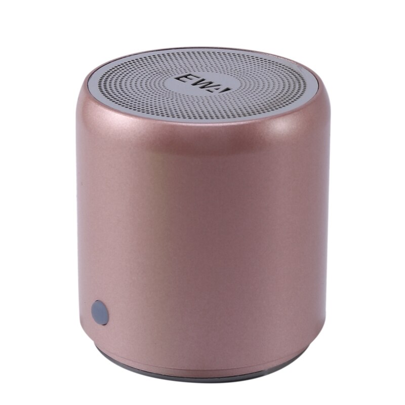 Ewa Bluetooth Speaker, Mini Hoge Eenvoudige Bluetooth 4.2 Draadloze Speaker Geschikt Voor Camping, Strand, Sport: Rose Gold