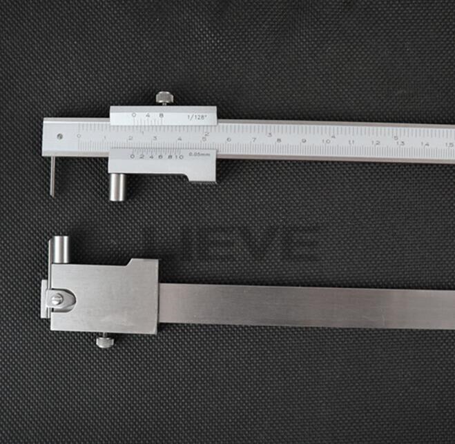 0-200mm Marking Vernier Caliper With Carbide Scriber Parallel Marking Gauging Ruler Measuring Instrument Tool send 1ps needle