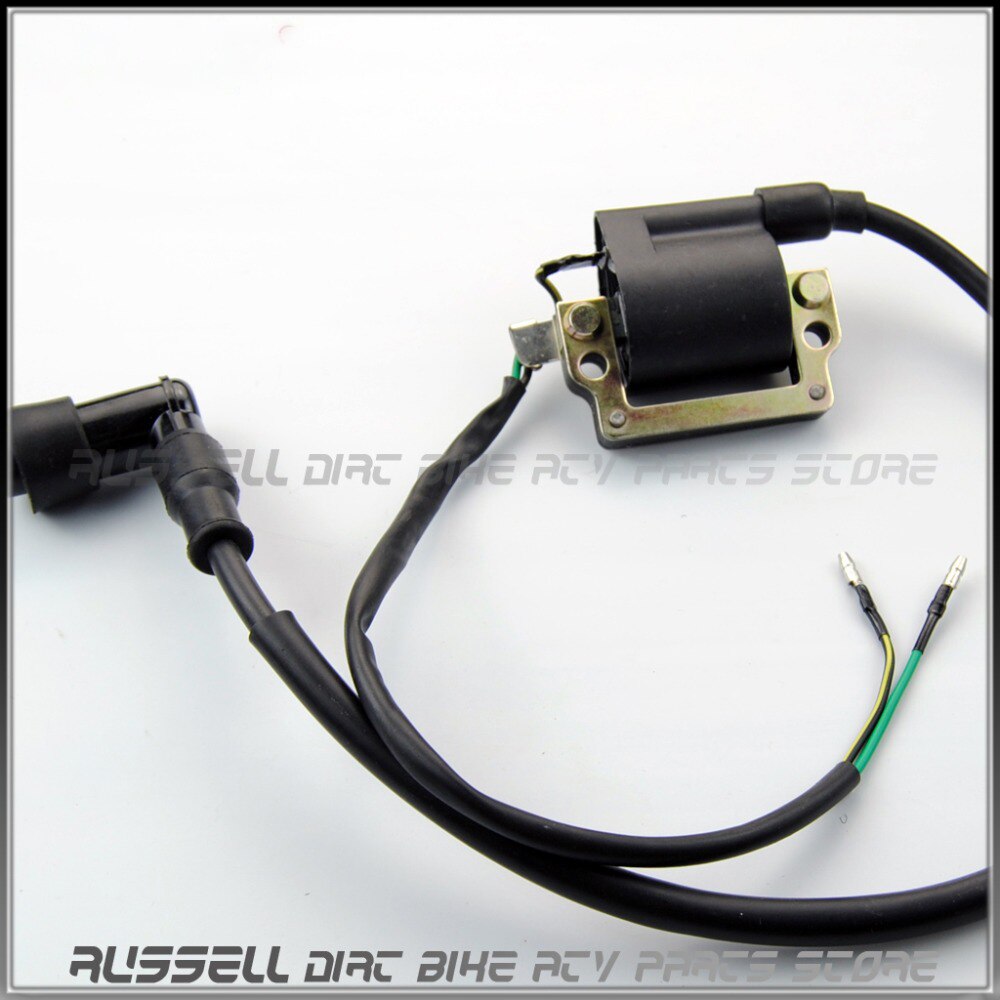 Bobina de encendido para motocicleta Dirt Pit Bike, para 50CC, 90CC, 110CC, 125 CC, 110CC, ATV, ciclomotor, GO KART, SunL, Kazuma, Roketa