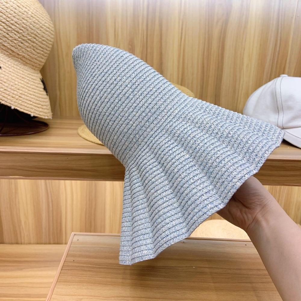 Breite Krempe Sonnenhut Hüte 15cm Papier Stroh Sommer Hüte für Frauen Damen UV Schützen Diskette Strand Hütte packbar Kentucky Derby Kleid Hütte