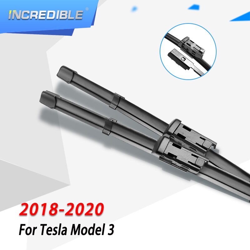 Incredible Ruitenwissers Voor Tesla Model 3 Fit Drukknop Armen Alleen